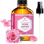 Rose Water Spray for Face by Leven Rose - Pure Natural Moroccan Rosewater Hydrosol Face Spray - Organic Rose Water for Hair 4 oz