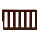 Dream On Me Convertible Crib Toddler Guard Rail in Espresso, Converts Cribs to Toddler Beds, Solid Wood Construction