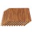 Forest Floor 3/8 Inch Thick Printed Foam Tiles, Premium Wood Grain Interlocking Foam Floor Mats, Anti-Fatigue Flooring - Stylish Flooring Solution, Mahogany, 16 Sq Ft