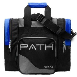 Pyramid Path Pro Deluxe Single Tote - Silver/Royal Blue