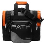 Pyramid Path Pro Deluxe Single Tote - Silver/Orange