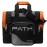Pyramid Path Pro Deluxe Single Tote - Silver/Orange