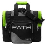 Pyramid Path Pro Deluxe Single Tote - Silver/Lime Green