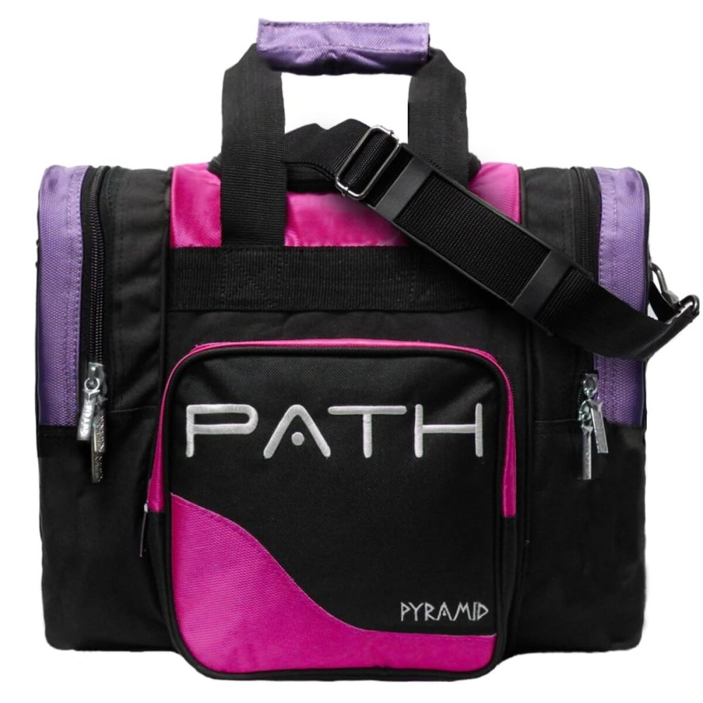 Pyramid Path Pro Deluxe Single Tote - Hot Pink/Purple