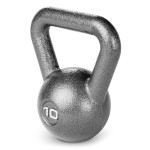 Marcy Hammertone Kettlebells, Ideal Workout Weights For Home Gym, Cast Iron, Black, 10lbs HKB-010