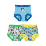 Paw Patrol Boys Toddler Potty Training Pant and Starter Kit with Stickers and Tracking Chart in Sizes 18M, 2T, 3T, 4T, 3-Pack Training Pant, 2T