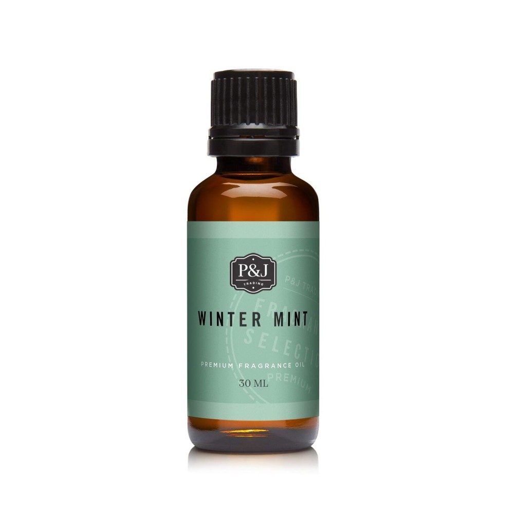 P&J Trading - Winter Mint Scented Oil 30ml - Fragrance Oil for Candle Making, Soap Making, Diffuser Oil
