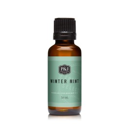 P&J Trading - Winter Mint Scented Oil 30ml - Fragrance Oil for Candle Making, Soap Making, Diffuser Oil
