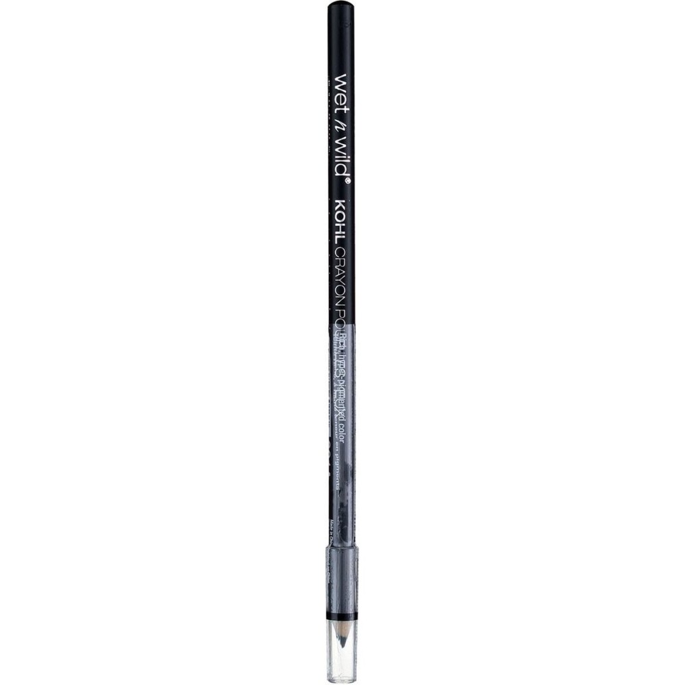 Wet n Wild Color Icon Kohl Liner Pencil, Baby\'s Got Black 0.04 oz (Pack of 2)