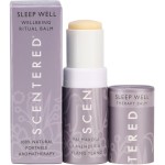 Scentered Aromatherapy Balm Stick - Sleep Well Lavender Essential Oil Roll On to Help Sleep - Natural Sleep Aid with Palmarosa & Ylang Ylang - Self-Care Stocking Stuffers for Women