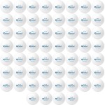 KEVENZ 60-Pack 3-Star Plus 40+mm White Table Tennis Balls,Advanced Training Ping Pong Balls