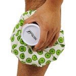 NeoTech Care Ice Bag, Screw Top Fillable, Reusable (Lime Design, 8 inch)