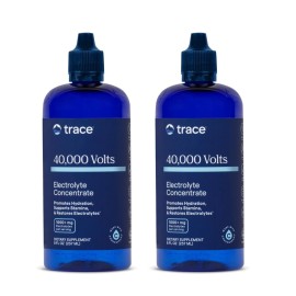 Trace Minerals 40,000 Volts - Supports Hydration, Energy, Muscles, Stamina, and Endurance - Liquid Multimineral and Electrolyte Concentrate with Ionic Magnesium, Sodium, Potassium (96 Servings)