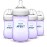Philips Avent Natural Baby Bottles, Purple, 9 Ounce, (4 Pack)