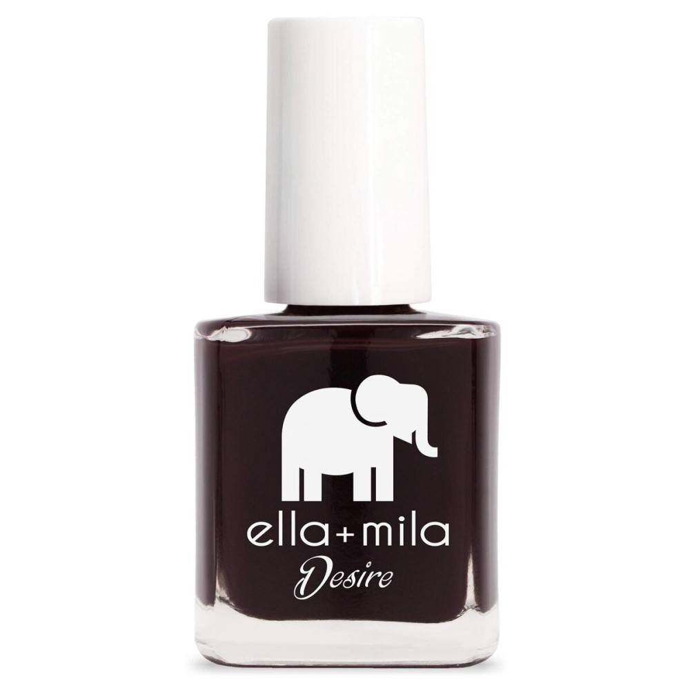 ella+mila Professional, Quick Dry, Long-Lasting & Chip-Resistant Purple Nail Polishes (Wine Me Up - 0.45 fl oz)
