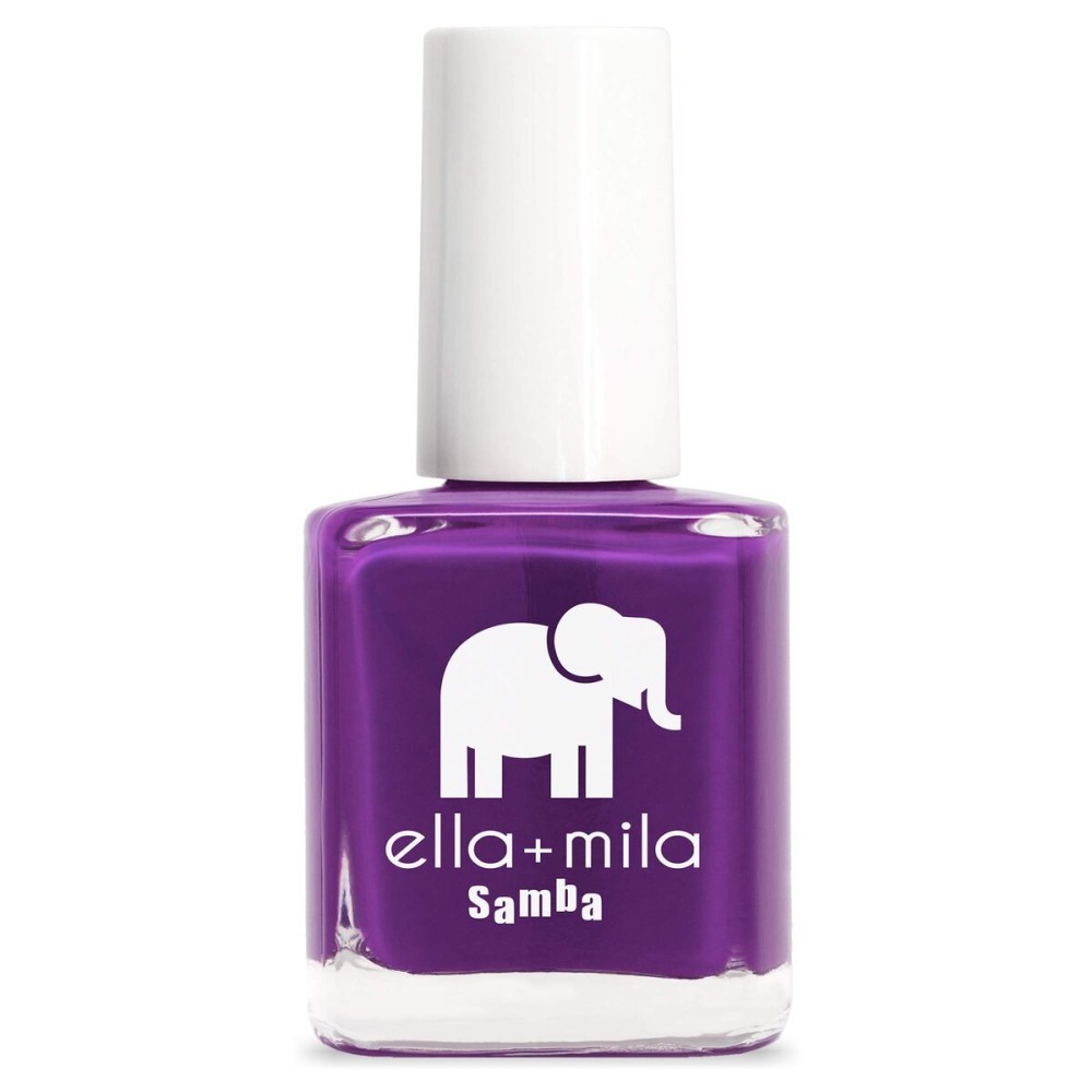 ella+mila Professional, Quick Dry, Long-Lasting & Chip-Resistant Purple Nail Polishes (Purple Reign - 0.45 fl oz)