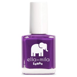 ella+mila Professional, Quick Dry, Long-Lasting & Chip-Resistant Purple Nail Polishes (Purple Reign - 0.45 fl oz)