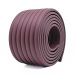 M2cbridge Multifunctional Edge and Corner Guard Coverage Baby Safety Bumper DIY 6.5 Ft (Brown)