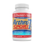 U.S. Doctors Clinical Arthro-7 Sport - Clinically Proven AR7 Blend + 100mg Hyaluronic Acid & Vitamin C for Flexibility, Mobility, & Strong Cartilage - 60 Capsules - 15/30-Day Supply
