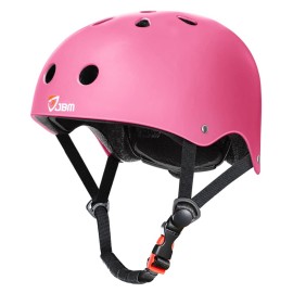 JBM Skateboard Helmet - Lightweight, Adjustable & Ventilated Helmet for Scooter, Roller Skate, Inline Skate