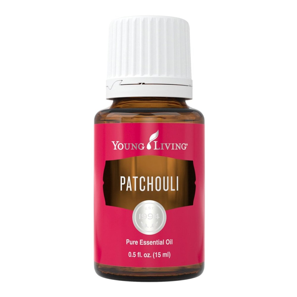 Young Living Patchouli Essential Oil 15ml - Pure, Earthy Aroma for Relaxation, Meditation, Peace, and Grounding - Premium Quality