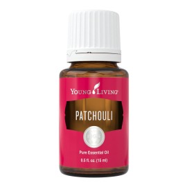 Young Living Patchouli Essential Oil 15ml - Pure, Earthy Aroma for Relaxation, Meditation, Peace, and Grounding - Premium Quality