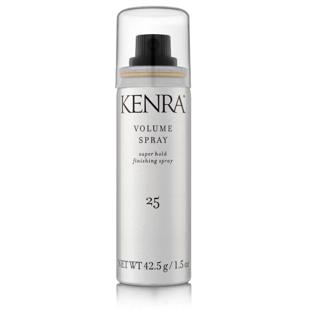 Kenra Professional Volume Spray 25 80% | Super Hold Finishing & Styling Hairspray | Flake-free & Fast-drying | Wind & Humidity Resistance | All Hair Types | Travel 1.5 oz