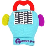 Gummee Glove Baby Teething Mitten With Detachable Toy - 3-9 Months - 100% Cotton Premium Glove With Silicone Heart Ring