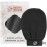 Natural Elephant Exfoliating Hammam Glove | Authentic Moroccan Kessa Body Scrub Mitt for Spa-Quality Skin Renewal | Pure Black Single