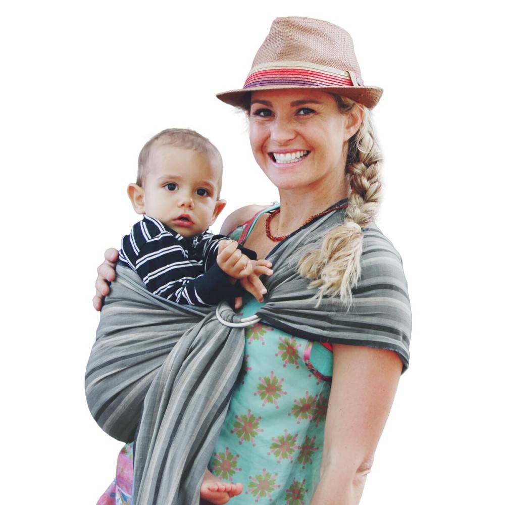Hip Baby Wrap - Baby Wraps Carrier for Infants and Toddlers - Soft, Durable Cotton Toddler Sling Carrier for Babies 8-35 lbs - Comfortable, Versatile for Nursing, Baby Shower Gifts - Rocky Mountain