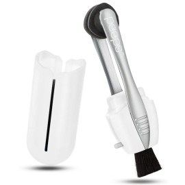 CarbonKlean Peeps Eyeglass Lens Cleaner - Efficient and Durable Carbon Microfiber Technology - Exclusively Used by NASA - 500 Uses (Injected White)