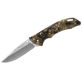 Buck Knives 0286CMS24 Bantam Folding Pocket Knife with Pocket Clip, Mossy Oak Break-up Country Camo