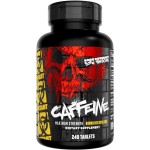 Mutant Caffeine Pills - Pharmaceutical-Grade Pure Caffeine Supplement for Boosting Energy, Focus, Mental Alertness, Performance, & Endurance - Reduces Fatigue & Restores Wakefulness - 240 Tablets