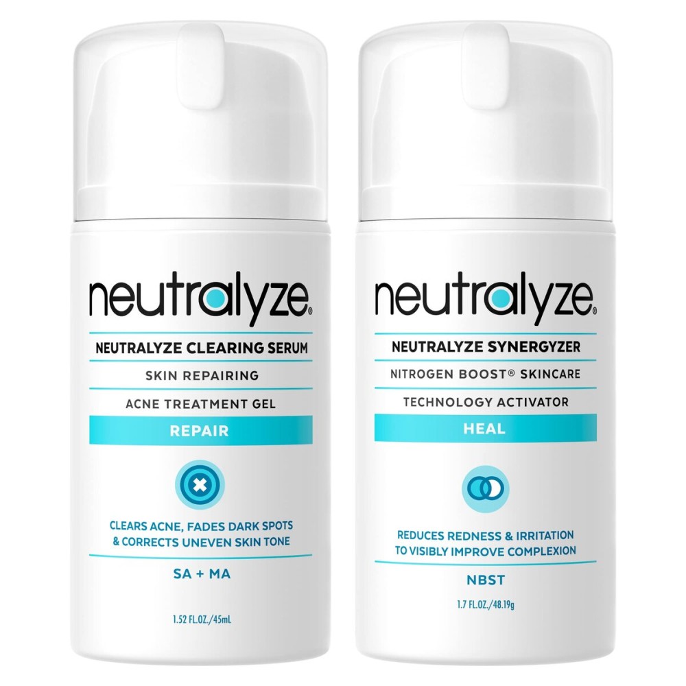 Neutralyze Moderate To Severe Acne Treatment Kit 2.0 (Clearing Serum & Synergyzer)