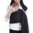 Vlokup Ring Sling Baby Carrier, Soft Cotton Baby Sling Carrier Newborn to Toddler, Baby Wrap Carrier for Plus Size Parents, Perfect Shower Gift, Black