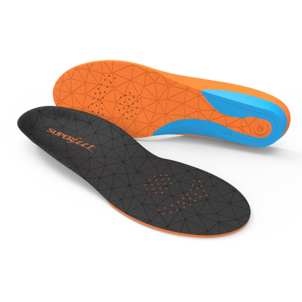 Superfeet All-Purpose Cushion Insoles - Trim-To-Fit Medium Arch Support Comfort Foam Inserts for Workout Shoes - Professional Grade - Men 9.5-11 / Women 10.5-12
