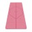 Liforme Original Yoga Mat - Free Yoga Bag Included - Patented Alignment System, Warrior-like Grip, Non-slip, Eco-friendly, sweat-resistant, 4.2mm thick mat for comfort - Pink