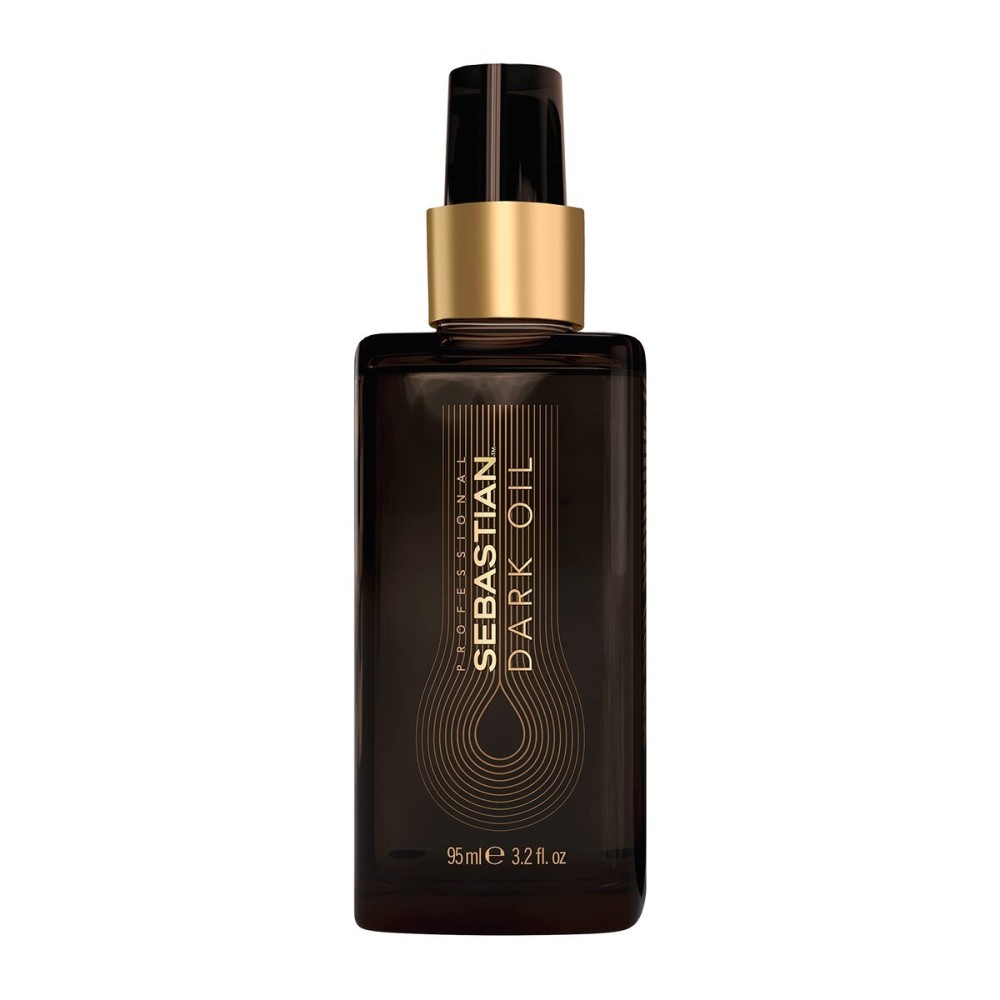 Sebastian Professional Dark Oil Lightweight Hair Styling Oil | Infused with Sandalwood, Cedarwood, & Argan Oils | 3.2 fl oz