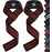 AQF Lifting Wrist Straps for Weightlifting, Powerlifting & Deadlifts - 23 Neoprene Padded Cotton Straps for Strength Training & Gym Workouts - Maximum Grip Support for Men & Women