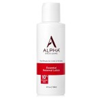 Alpha Skin Care Essential Renewal Lotion, 10% Glycolic AHA, Anti-Aging Formula, Reduces Lines & Wrinkles, Alpha Hydroxy Acid Exfoliates for Smoother Skin, Normal to Dry Skin, 4 Oz