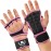 MAVA Open Gym Gloves for Women & Men | Padded Weight Lifting Gloves With Wrist Support | Strong-Grip Fingerless Workout Accessories | Multi-Use, Anti-Sweat (Pink M)
