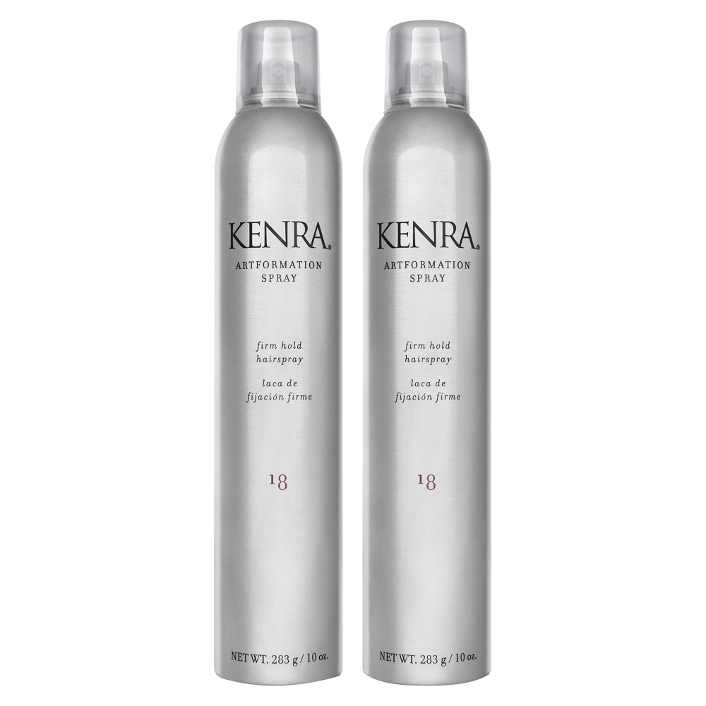 Kenra Professional Artformation Spray 18 50% | Firm Hold Hairspray | Volume & Styling Control | Fast-dying Formula| All Hair Types | 10 oz (2-Pack)