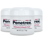 Penetrex Joint & Muscle Therapy - Soothing Comfort for Back, Neck, Hands, Feet - Premium Whole Body Rub with Arnica, Vitamin B6 MSM & Boswellia - 4oz Cream (3 Pack)