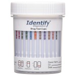 Identify Diagnostics Drug Test Cups | 25 Pack | 12 Panel CLIA Waived Instant Urine Marijuana Drug Test Kit for AMP,BAR,BUP,BZO,COC,MDMA,MET,MOP|OPI,MTD,OXY,PCP,THC