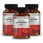 DailyNutra KSM-66 Ashwagandha 600mg Organic Root Extract - High Potency Supplement with 5% Withanolides | Supports Relaxation, Focus, & Energy (270 Capsules)