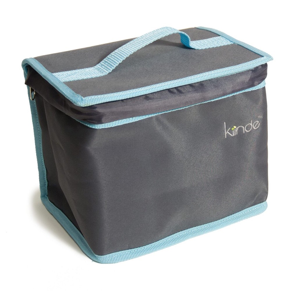 Kiinde Twist Breast Milk Storage Bag and Ice Pack Kit for Breastfeeding Moms - Gray