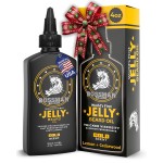 Bossman Jelly Beard Oil for Men (4 oz, Gold Scent) - Softens, Moisturizes & Conditions with Natural Ingredients