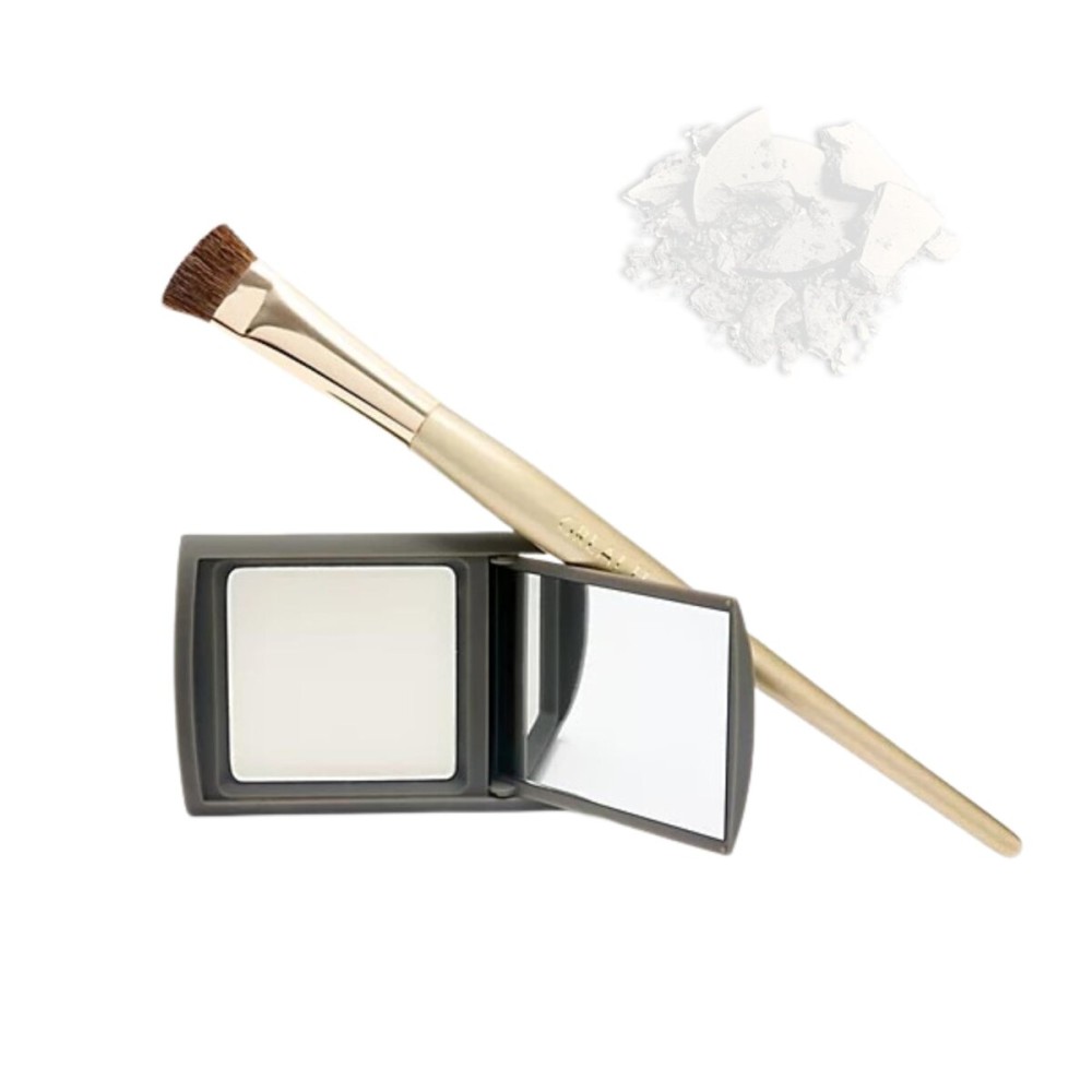 Joan Rivers Great Hair Day Root Touch Up Powder - Fill-in Powder for Thicker, Fuller Looking Hair (White)