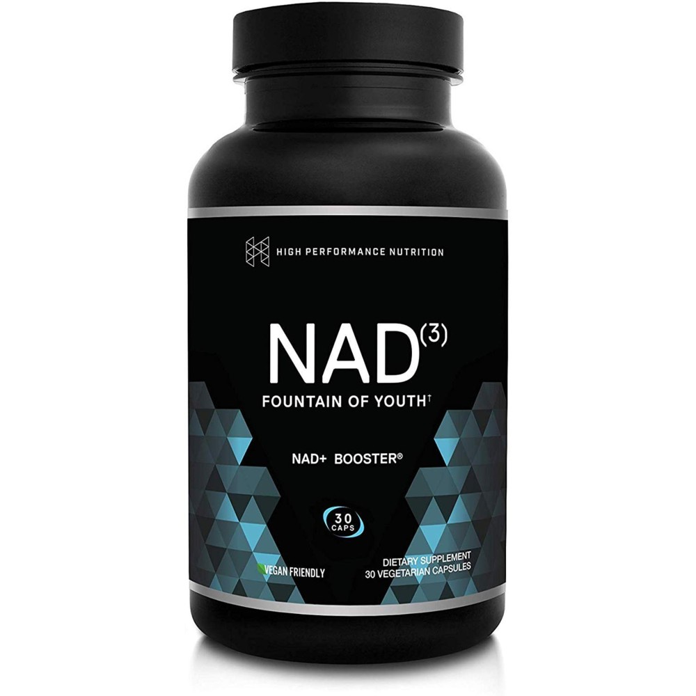 HPN NAD+ Booster - Nicotinamide Riboside Alternative (NAD3) for Men & Women | Anti Aging NRF2 Activator, 312 mg per Serving - Natural Energy Supplement for Longevity & Cellular Health, 30 Veggie Pills