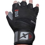 skott 2020 Evo 2 Weightlifting Gloves with Integrated Wrist Wrap Support-Double Stitching for Extra Durability-Get Ripped with The Best Body Building Fitness and Exercise Accessories (X-Large)
